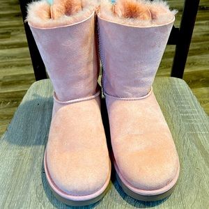 Pink Bailey Bow Uggs